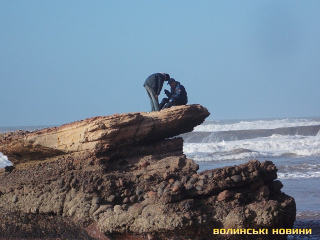 Хлопці на пляжі Легзіра